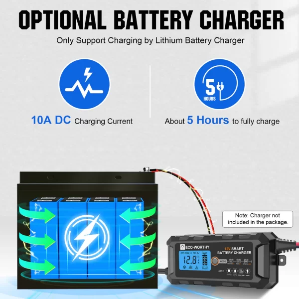 LiFePO4 12V 50Ah Lithium Iron Phosphate Battery - Image 5