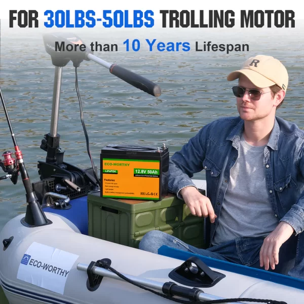 LiFePO4 12V 50Ah Lithium Iron Phosphate Battery - Image 9