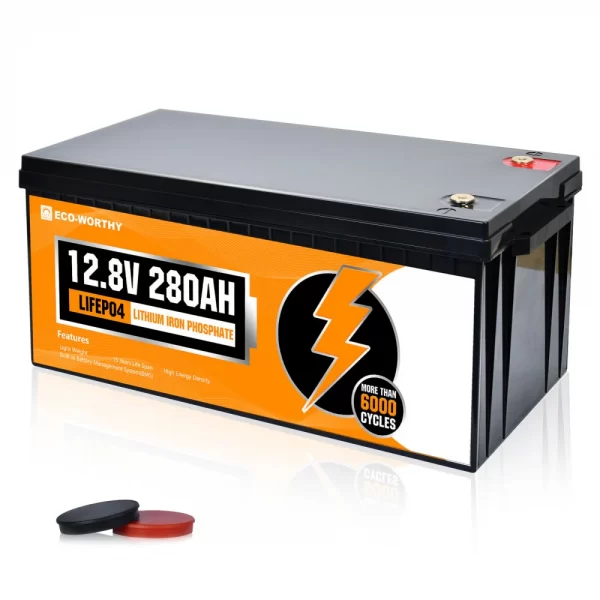LiFePO4 12V 280Ah Lithium Iron Phosphate Battery With Low-Temp Protection